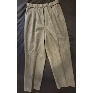 Vtg Womens Pendalton Wool Pants 30×28 Olive Green
